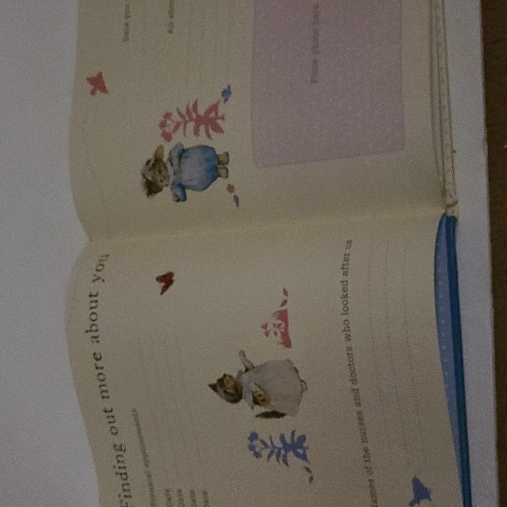 Peter Rabbit baby book - Picture 3 of 5